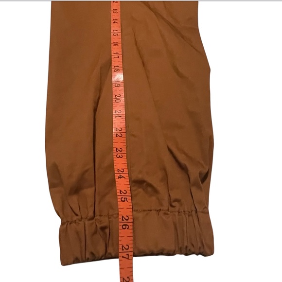 7th Avenue Design by New York & Company Brown Tie-Waist Cropped Pants 14 NWT - Picture 8 of 10